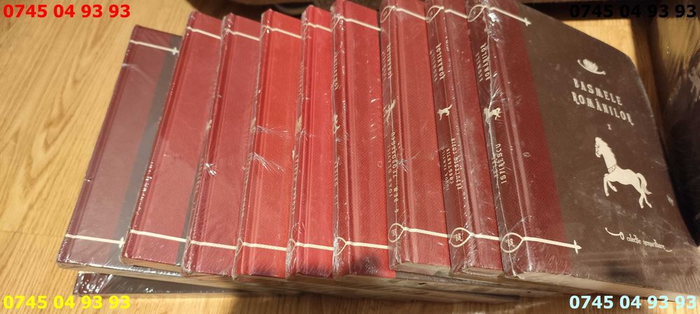 carte carti basmele romanilor sigilate 10 volume