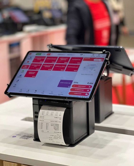 моноблок чек принтер сканер Моноблок pos sistema  i5 programma