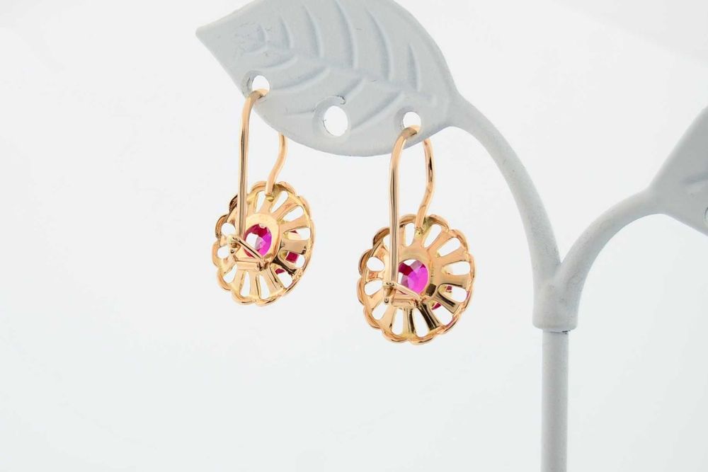 Серьги СССР  583 пробы