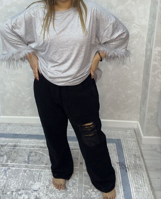 Туника и джинсы