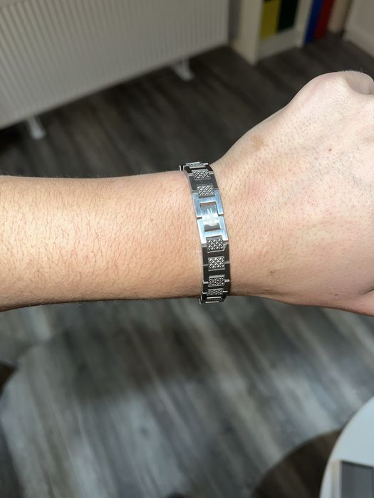 Гривна Lacoste- stainless steal 21cm