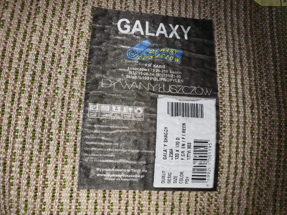 Covor verde 3 bucati