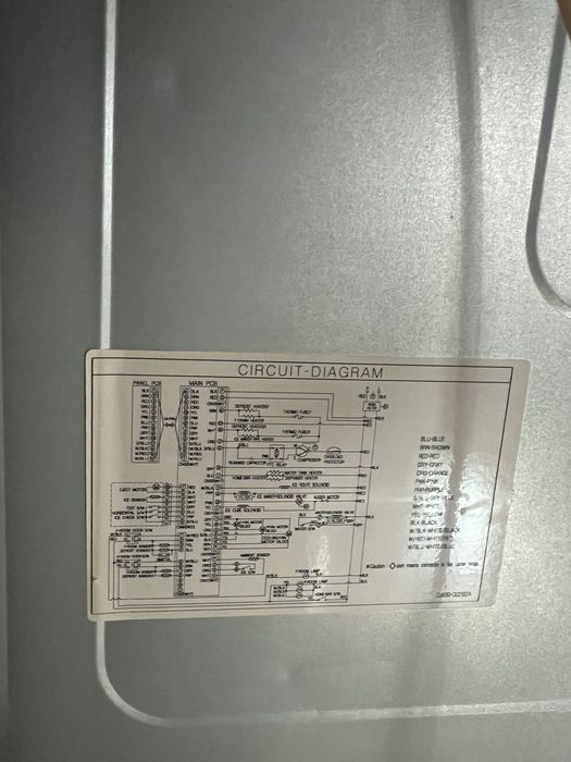 Хладилник с две врати, за ремонт