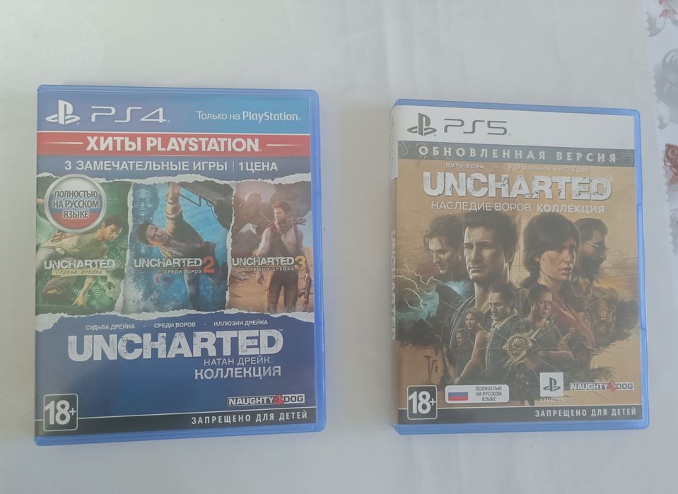Продается игра пс5 и пс4