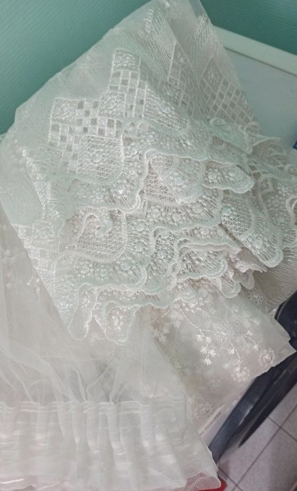 Тюль  2 шт: 600*300