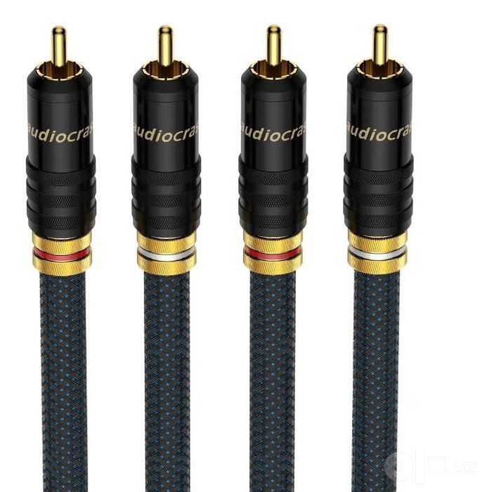 Профессиональный RCA аудиокабель Audiocrast