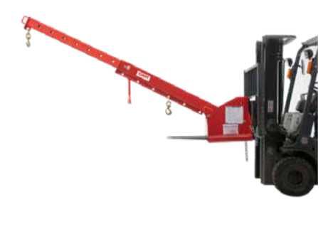 Кран-балки на вилочный погрузчик