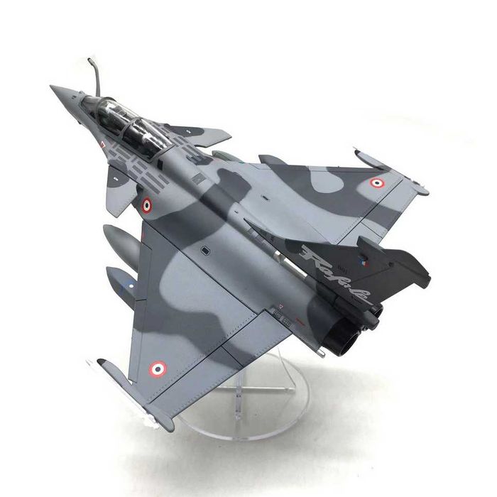 Macheta avion metalica Rafale B Nato scara 1:72 21 cm