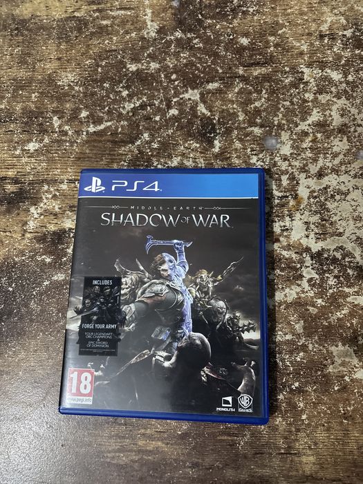 Shadow of war за ps4