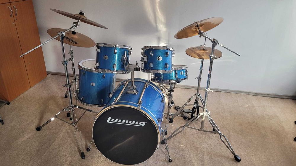 Tobe acustice, Ludwig Element Evolution, Limited Series, Blue Sparkle