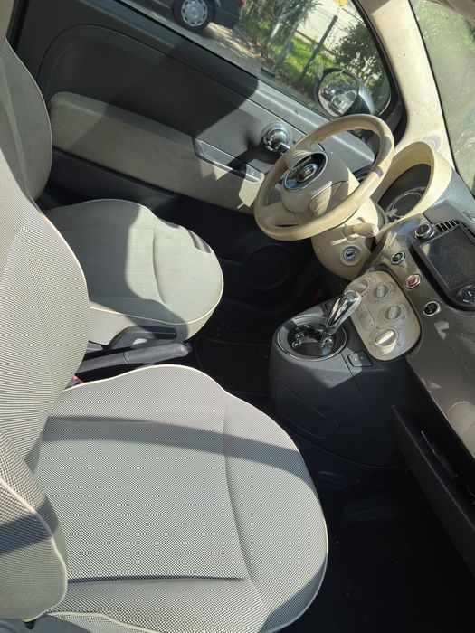Fiat 500 Lounge 1.2 Benzina | Plafon Panoramic | 115.000 km | Cutie Defectă