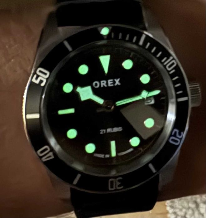 OREX 21 Rubis Made in Romania japonez Automat Miyota 8215 Diver 41 mm