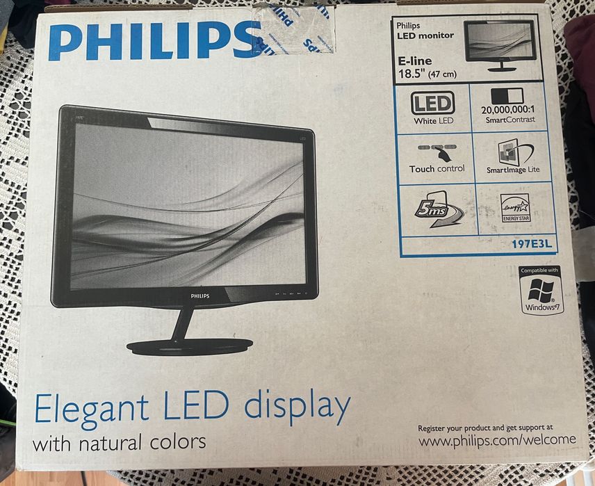 Монитор 18.5" Philips 197E3LSU