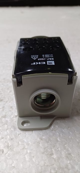 Распределительный блок КБР-250 на DIN-рейку и монтажную панель 1-полюс