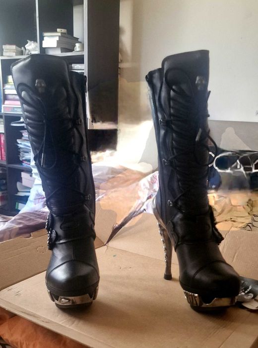 Cizme New Rock piele naturala