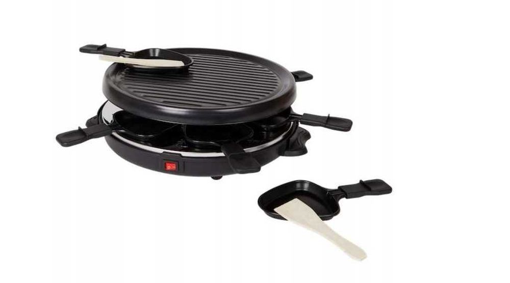 Раклет електрическа скара Allbrand RG-127615 черна 800 W