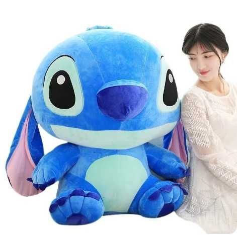 1м Голяма плюшена играчка Лило и Стич, 100см Lilo Stitch плюшени играч