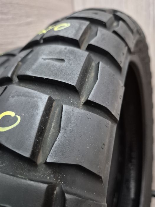 Set anvelope moto 120 70 17 cu 170 60 17 Pirelli scorpion rally str dot 2124 4623