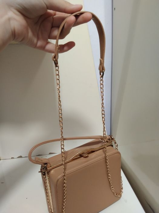 Сумка Бежевая б/у