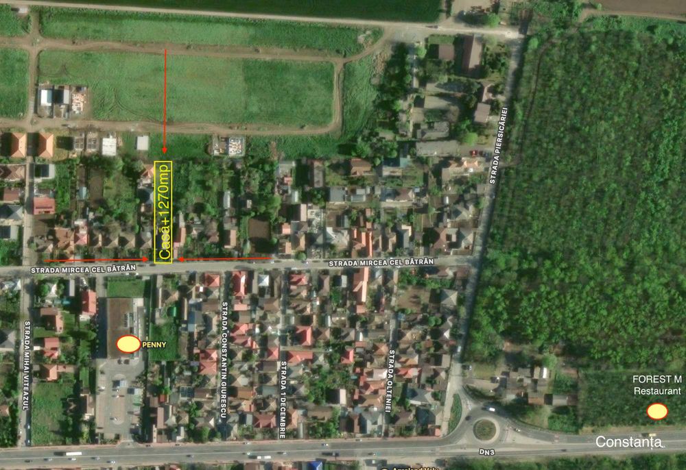 Casǎ cu teren de 1270 mp langǎ Penny Valu lui Traian (Proprietar)