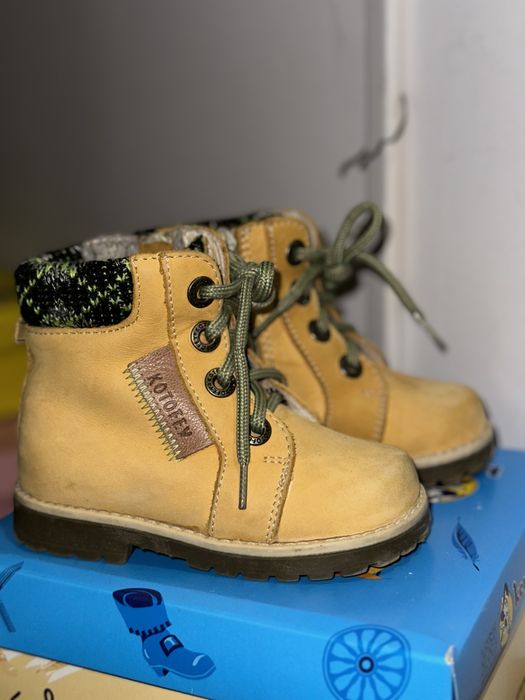 детские ботинки осенние