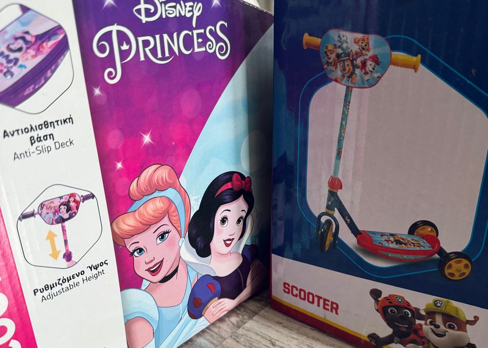 Детски тротинетки Disney Princess, Paw Patrol и Stich