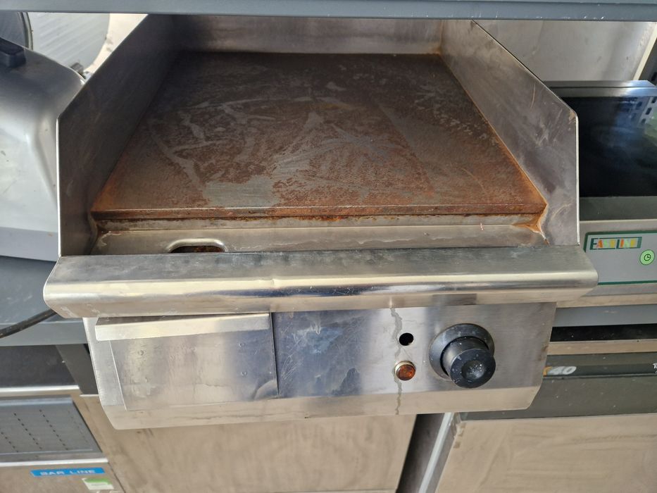 Grill electric la 220v sau 380v, plita de banc gaz