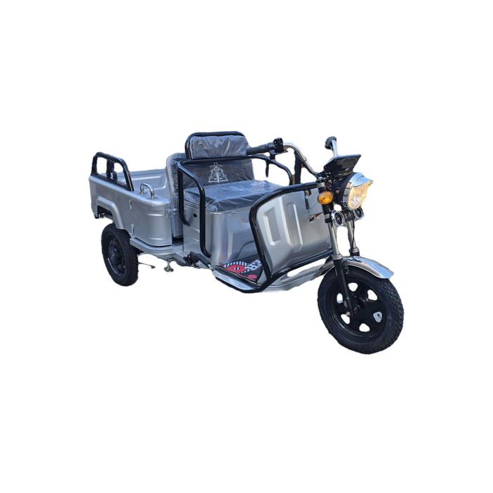 Triciclu Ecoblis cu Remorca Electric / Model TUK TUK 2025 / 2 Persoane / 60V 20AH