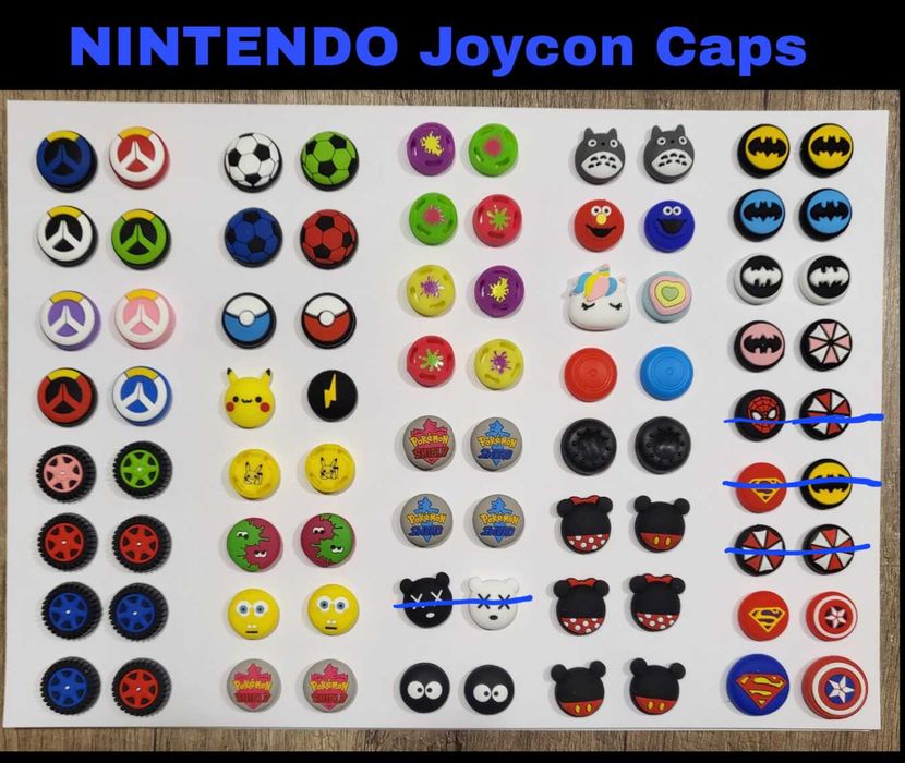 Nintendo Oled, husa, folie, joycon caps