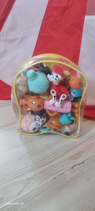 Набор игрушки Три кота ,куколки и новый набор для песка и т