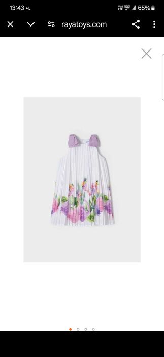 Детска летна рокля Mayoral