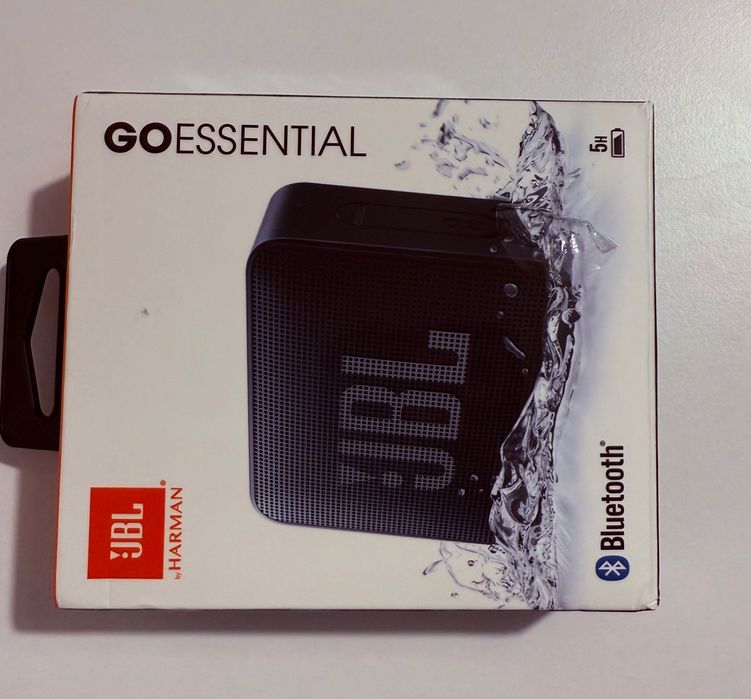 Boxă portabilă JBL Go Essential 2, Bluetooth, neagră – NOUĂ