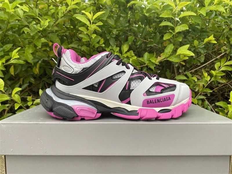Balenciaga Track Sneaker "White/Black/Pink"
