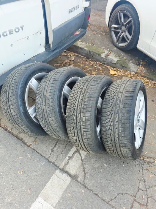 Set 4 jante roti  225 50 17 iarna audi A4  a5 a6 vw Passat