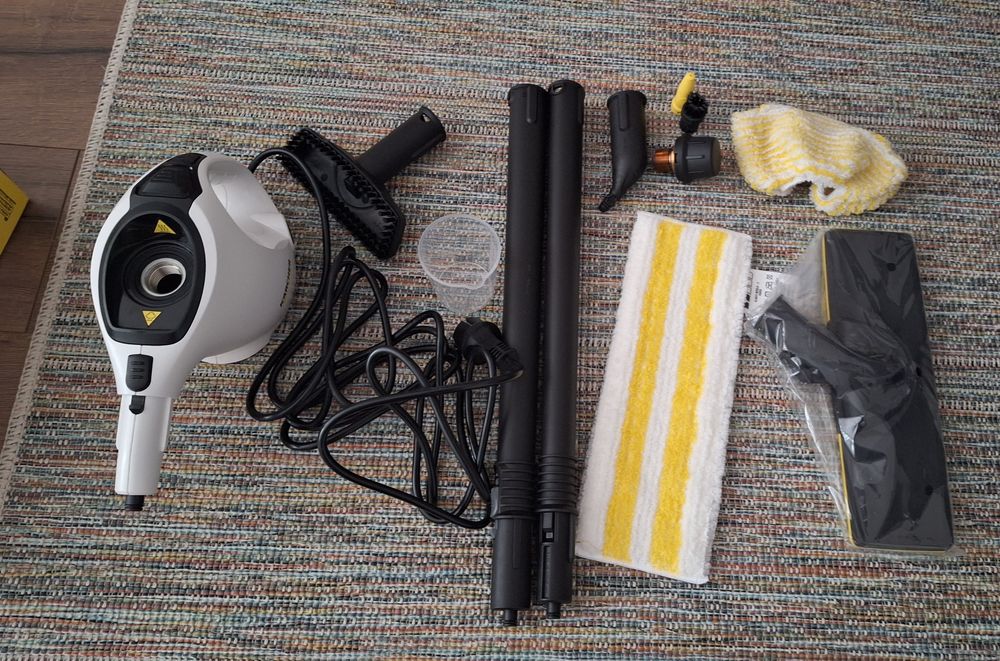 Karcher sc1 easyfix - парочистачка и моп