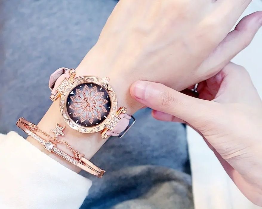 Красив комплект Часовник + гривна