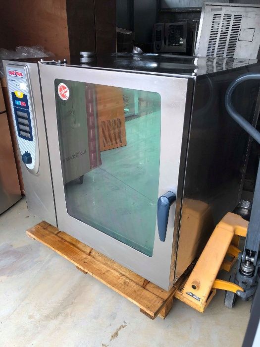 Конвектомат Rational SCC 102-20 Тави! Чисто Нов! БГ Меню!
