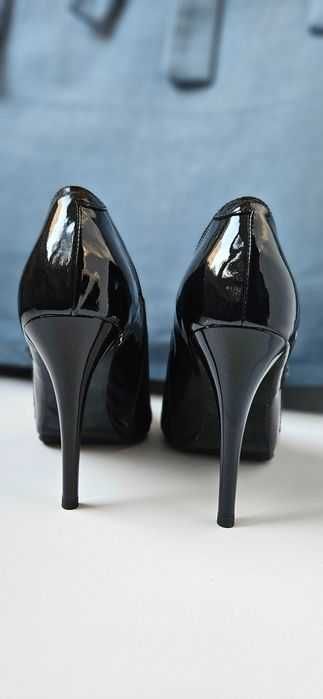 Cizme, botine, ScarpaMore,
toc 10 cm, nr. 39, piele interior exterior