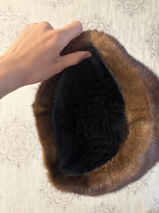 Норковая шапка шапка