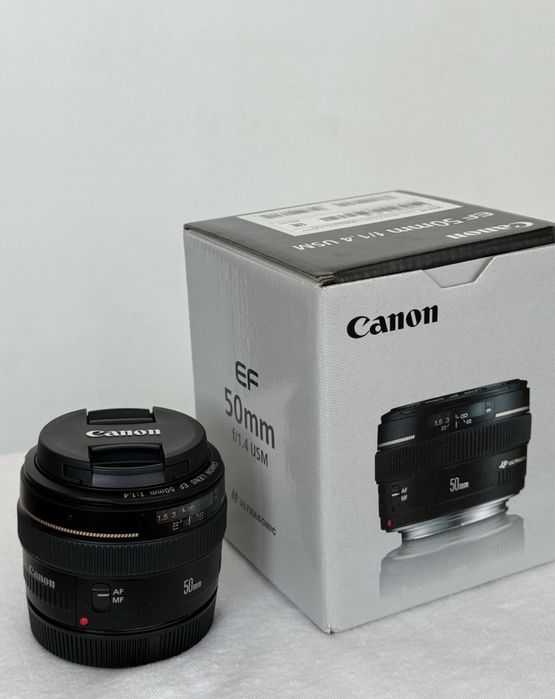 Объектив canon 50mm 1.4