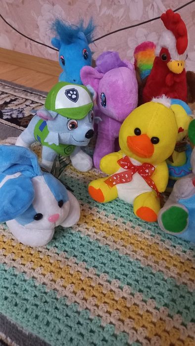 Мягкие игрушки новые
