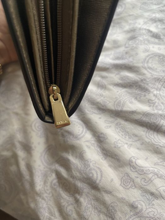 Portofel Furla de piele Saffiano