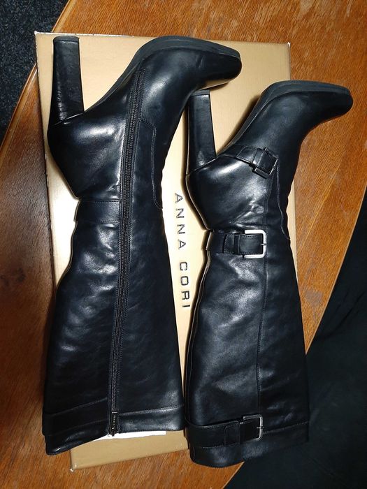 Cizme din piele cu interior căptușit