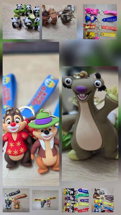 Лио и Стич ,Миньоните ключодържатели, карти за размяна.