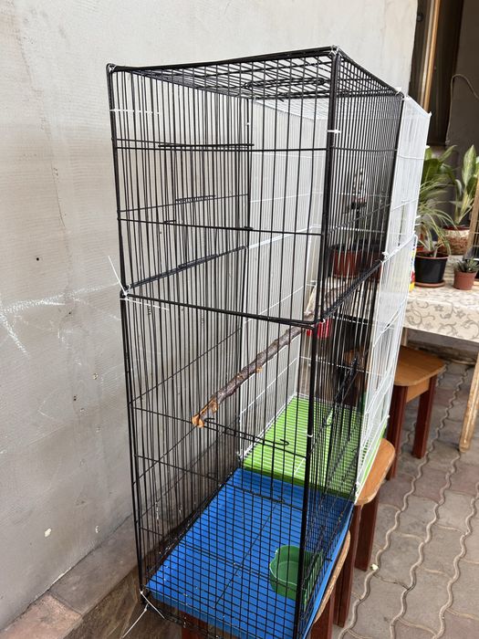 Продам клетку для попугаев