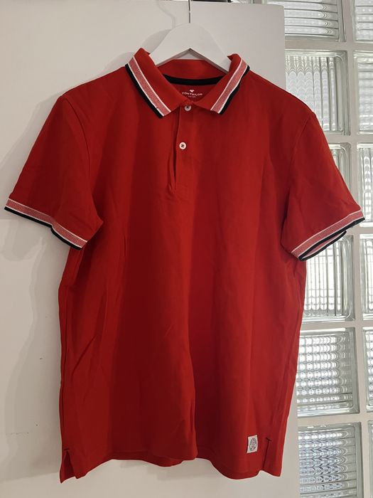 Tricou polo Tom Tailor roșu M