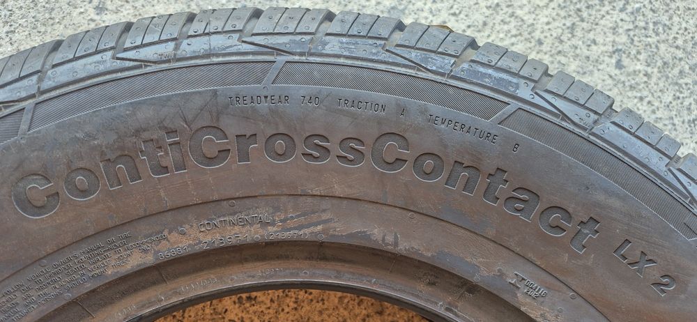 4 anvelope M+S noi Continental 225/70/15.Pretul este pe bucata.