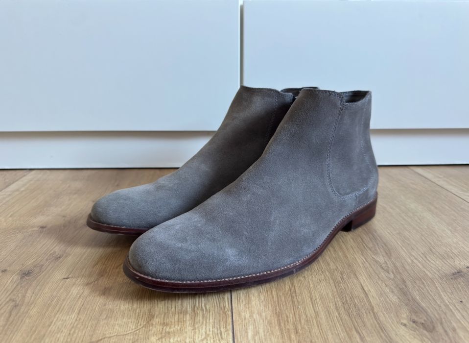 Ask the Missus естествен велур и кожа