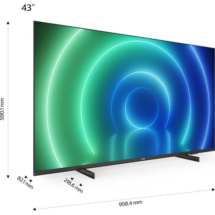 Smart Телевизор Philips, 43", LED