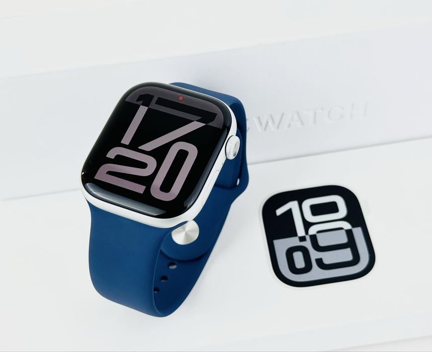 НОВ! Apple Watch 10 46mm Silver GPS 2г. Гаранция!